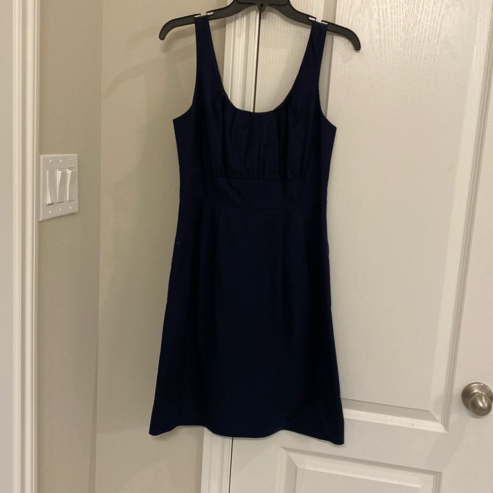 J. Crew Navy Dress
